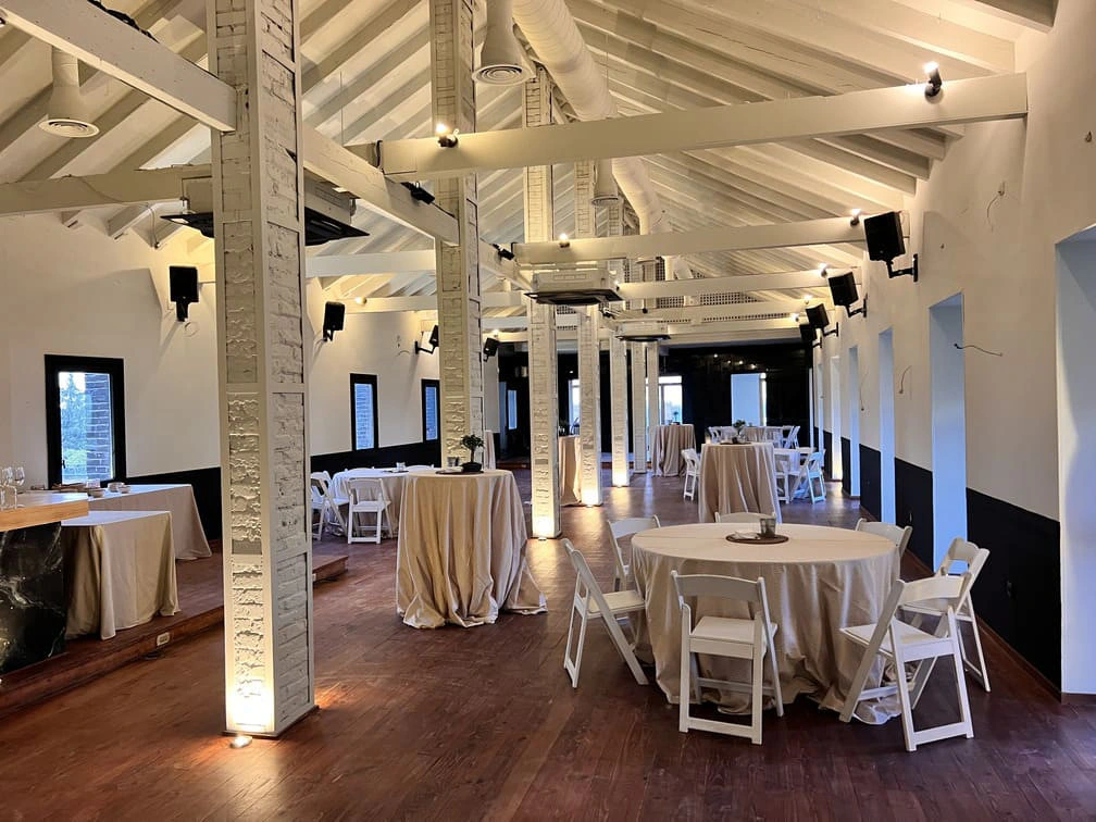 Sala 18 preparada para un evento